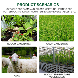 Kit de prueba de suelo 3 en 1 para uso en jardín y granja con lectura de humedad, pH y temperatura, no requiere batería - Product Image 5