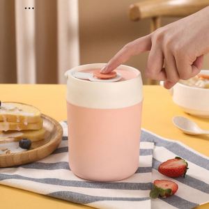<b>Custom</b> Logo 304 Stainless Steel <b>Insulated</b> Lunch <b>Box</b> Breakfast Milk Student Office Soup Cup - Product Image 3