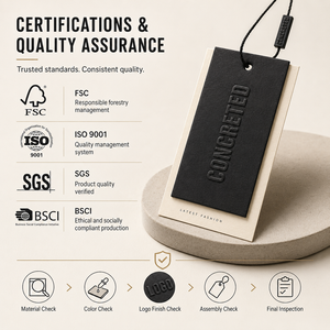 Etiqueta Colgante Personalizada de Papel Kraft para Ropa Etiqueta Negra Impresa Etiqueta de <span class=keywords><strong>Precio</strong></span> Oscilante para Joyería <span class=keywords><strong>Etiquetas</strong></span> <span class=keywords><strong>Personalizadas</strong></span> para Marcas de Ropa - Product Image 6