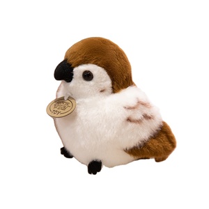 Bracelet à clipser avec pendentif d'épaule en peluche personnalisé : Pigeon, Perroquet, Animal à <span class=keywords><strong>bec</strong></span> géant, Vente en gros, Jouets pour bébés 12 cm - Product Image 1