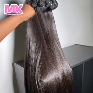Cheveux humains vierges bruts non traités de Birmanie, paquet de cheveux vierges bruts non traités, donneur unique, cambodgien, 100% cuticules alignées - Product Image 2