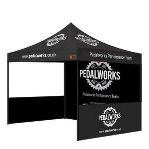 Tenda a baldacchino in acciaio personalizzata 10x10 che pubblicizza tende Pop-up per eventi espositivi per fiere all'aperto - Product Image 5