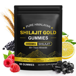 Glod Shilajit sakızlı 3000g saf himalaya diyet takviyesi ile Fulvic destek için enerji spor odak ve ruh hali bağışıklık gücü - Product Image 1