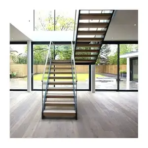 Mono Stringer Stairs/single Stringer Metal Staircase