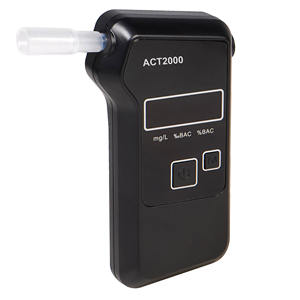 Nouvelle Offre Promotionnelle ACT ACT2000 UK Analyseur d'haleine à pile à combustible, <span class=keywords><strong>Éthylotest</strong></span> automobile avec précision de 0,006 et réponse en 5s - Product Image 5