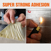 Selbstklebendes Butyl-Wasserdichtungsband Aluminiumfolie-Dichtungsband für Dachreparatur und Dachrinnenrohre