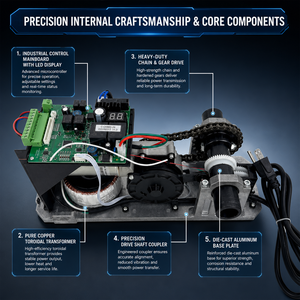 <span class=keywords><strong>Moteur</strong></span> <span class=keywords><strong>de</strong></span> <span class=keywords><strong>porte</strong></span> <span class=keywords><strong>de</strong></span> <span class=keywords><strong>garage</strong></span> sectionnelle murale CS-CK850C 150W à montage latéral avec télécommande pour vente en gros - Product Image 4