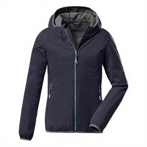 Veste Courte Femme en Cuir Véritable à Capuche, Coupe Slim, Respirante, en Peau de Mouton, pour l'Automne - Product Image 2