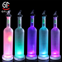 Sous-verre Led en plastique lumineux pour Bar, boîte de nuit, bouteille de vin, pour boissons, fête, sous-verre Led