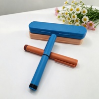 Coque de stylo cosmétique en plastique personnalisable, haute qualité, plusieurs couleurs, livrée avec boîte assortie, directement de l'usine, cadeau macaron pour la maison