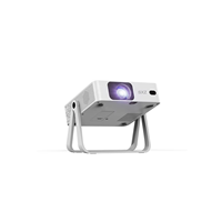 Proyector Wifi Portátil con Función de Duplicación de Pantalla, HD 720P, para Películas, Teléfono, Juegos Inalámbricos, Reuniones, Mesa Digital, Proyector para Exteriores, Smart TV 3D