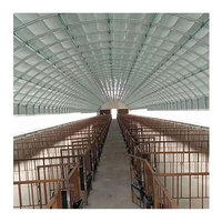 Vente directe d'usine maison de volaille préfabriquée Structure en acier mouton grange élevage hangar