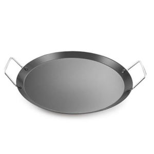2024 all'ingrosso OEM ODM metallo in ferro famiglia riunione <span class=keywords><strong>giardino</strong></span> Party campeggio dimensioni personalizzate Paella Pan - Product Image 1