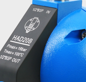 Gran oferta, piezas de compresor, válvula de drenaje de flotador de 1/2 ", Bola de drenaje automática azul, HAD-20B para compresores de aire de tornillo - Product Image 5