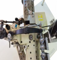 Nouvelle machine à coudre à quatre aiguilles et six fils pour jeans, chemises, pantalons, imperméables, machine à coudre à double aiguille durable pour smocks