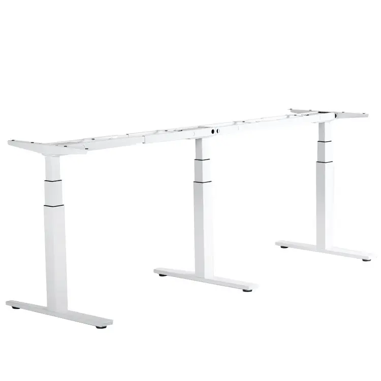 Modern commercial office furniture rectang**ar standing manager height adjustable executive table desk workstation