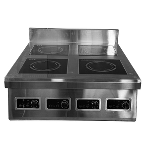Cucina a Induzione Commerciale Verticale ad Alta Potenza da 3000W/5000W con 4 Zone/4 Fuochi e Tecnologia Half-Bridge - Product Image 5