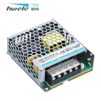Alimentation à découpage AC-DC industrielle HVIELE LRS-60W-12V 12V/5A simple 60Hz, efficacité 86%, 100-240V, ultra-mince, CE ROHS pour 3D