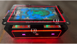 QIQU Reliable 6 Player 55 Inch Fish <b>Table</b> Skill Machine Arcade Fishing <b>Game</b> Cabinet For Adult Entertainment Center Maquina - Product Image 4