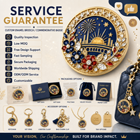 Broche personnalisée en émail, épinglette métallique, badge patriotique américain, étoile USA, strass 3D, broche dorée, cadeau Fête de l'Indépendance, vente en gros