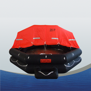 Tự Bơm Hơi Khẩn Cấp Ném Xuống Biển Bơm Hơi 65 Người SOLAS CSM Raft Liferaft Valise 8 Người Đàn Ông Cuộc Sống Bè - Product Image 4
