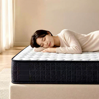 Matelas à ressorts ensachés extra large, MOQ flexible, emballé sous vide, en mousse écologique, mobilier de chambre, vente en gros usine Yize