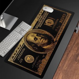 Tapis de souris de jeu XXL personnalisé avec design dollar, antidérapant, résistant à l'eau, en caoutchouc, pour <span class=keywords><strong>clavier</strong></span>, PC, ordinateur portable, bureau - Product Image 3
