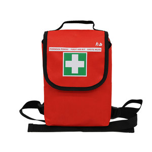 Deporte al aire libre Mini bolsa de nylon rojo Ciclismo Botiquín de primeros auxilios portátil ligero - Product Image 5