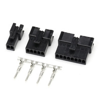 Connecteur de bornier femelle JST SM 2.54mm SM-P, plaqué étain, direct usine, grand stock, pour connexion fil à fil