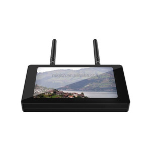 Foxeer 5 "Ips Fpv <span class=keywords><strong>Monitor</strong></span> 800*480 1000lux Dvr 5,8g 40ch Receptor de diversidad incorporado 4000mAh Batería para Fpv <span class=keywords><strong>Freestyle</strong></span> Drones Uav - Product Image 2