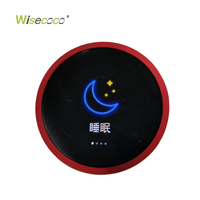 Fabricante Profesional Personaliza Pantalla LCD TFT Circular, Panel de Metal de Aluminio a Color, Interruptor de Perilla para Pantalla LCD