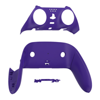 Coque de remplacement DIY EXtremeRate pour manette PS5 Edge – Plaques personnalisées avant et arrière, garnitures décoratives supérieures et inférieures