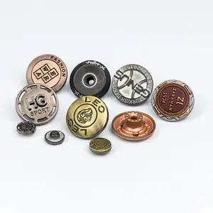 Metal sap kot düğmesi özel marka kot Tack kot düğmesi üreticisi perçin