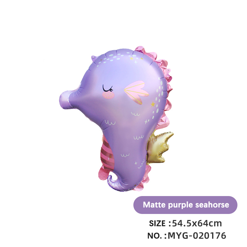 Cavalluccio marino viola opaco