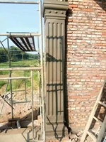 Moule de ménage durable de l'usine solide matériau ABS pilier de garniture de colonne d'angle en béton