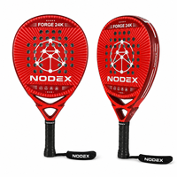 Raquette de padel NODEX SPORT, fabricant professionnel, logo personnalisé, fibre de carbone 3K/12K/18K, qualité supérieure.