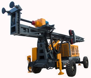 Mesin Rig Pengeboran Sumur Air dan Teknik Multifungsi Hidrolik Penuh GSD-2 Kedalaman 350m - Product Image 2