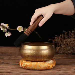 Cuenco Tibetano Hecho a Mano para Meditación, Yoga, Sanación de Chakras, Terapia de Sonido, Reiki, Mindfulness, Spa, Bienestar - Product Image 3