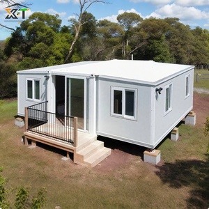 บ้านเคลื่อนที่ขนาดเล็ก2 3 4 5ห้องนอน20FT 40ft พับได้ขยายได้ระเบียงห้องอาบแดดสำเร็จรูป - Product Image 3