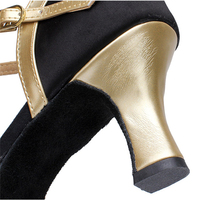 Zapatos de Baile Latino de Tacón Alto para Mujer, Zapatos de Baile Profesionales para Entrenamiento en Interiores, 5cm/7cm, Zapatos de Baile Moderno para Mujer