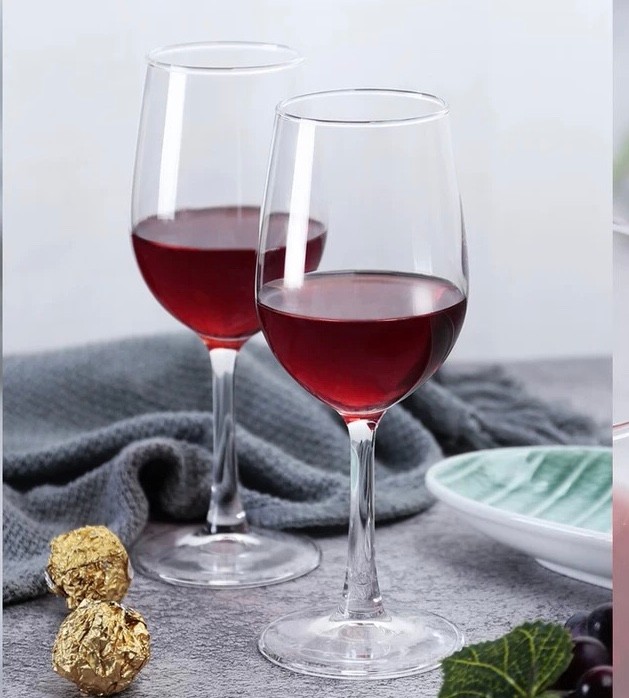 Modern Custom Creative Crystal Goblet Stem Wine Glasses For Wedding Party Restaurant