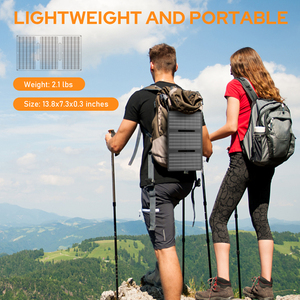 30W Tấm Pin Mặt Trời USB sạc di động có thể gập lại <span class=keywords><strong>Mini</strong></span> sáu lát gấp Bảng điều khiển năng lượng mặt trời ngoài trời di động bảng điều khiển năng lượng mặt trời - Product Image 2