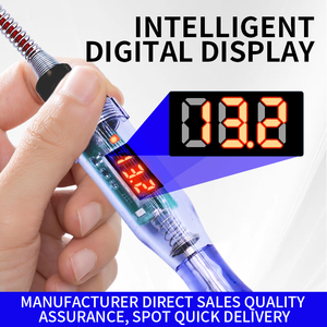 Yunfly Digital <b>Battery</b> Voltage Tester <b>6V</b>-120V LCD Display (1.5% +5) Accuracy Detection - Product Image 4