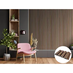 Gmart Indoor Wood Cladding Outdoor Plastic Tiles Pvc Ceiling Price Designs 3D Decorative Interior Panel Wpc Wall For Decoration