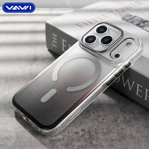 Coque de téléphone portable VAWI B367 à motif ondulé dégradé, vente en gros pour iPhone 17 Pro Max, antichoc, magnétique, compatible Android - Product Image 3