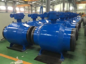 Carans dn150 6 inch đầy đủ khoan tắt Loại kết nối hàn xử lý PTFE hoàn toàn hàn bóng van - Product Image 4