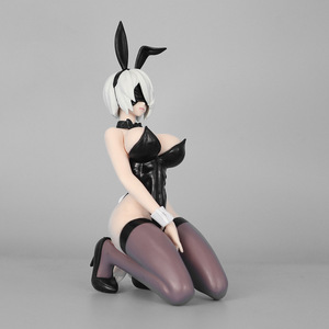Scena di Scena con Chassis Auto e Figurina Fatta a Mano di una Ragazza Bella in Uniforme da Cameriera, Ispirata a 2B (La Piccola Sorella di <span class=keywords><strong>Neil</strong></span>) di Cross-border Bunny Second Dimension - Product Image 3