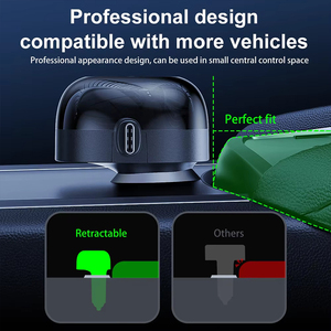 <span class=keywords><strong>3</strong></span> in 1カー充電器75W高速充電デュアルタイプC USB充電器調整可能モバイルアクセサリー - Product Image 3