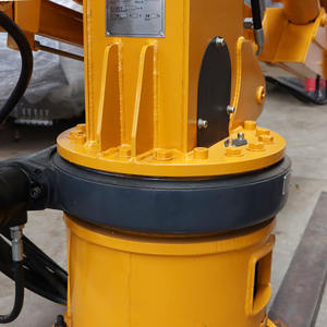 เครนติดเรือแบบลอยน้ำจากโรงงานโดยตรง ขนาด 1/2 ตัน เครนไฮดรอลิกแบบแขนพับขนาดเล็ก พร้อมรีโมทคอนโทรลและรอก - Product Image 4