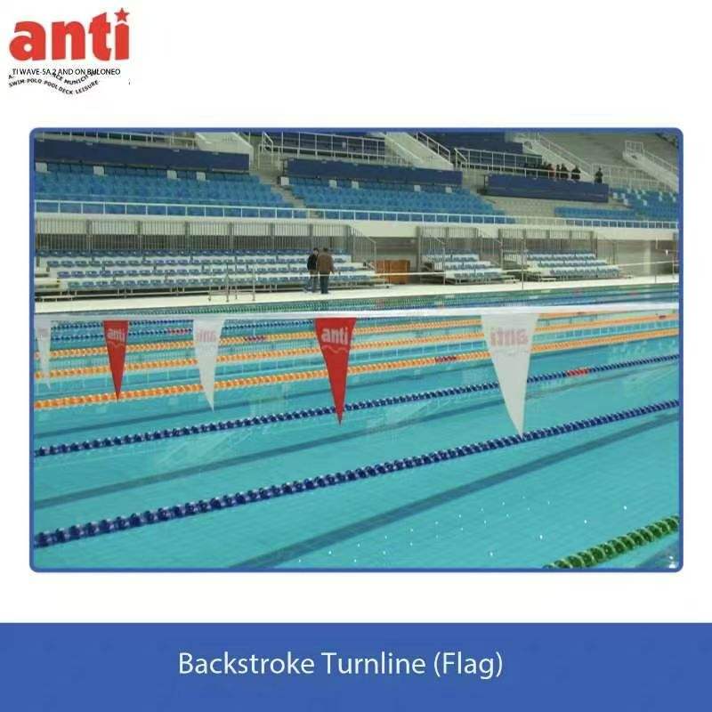 backstroke turnline(flag)